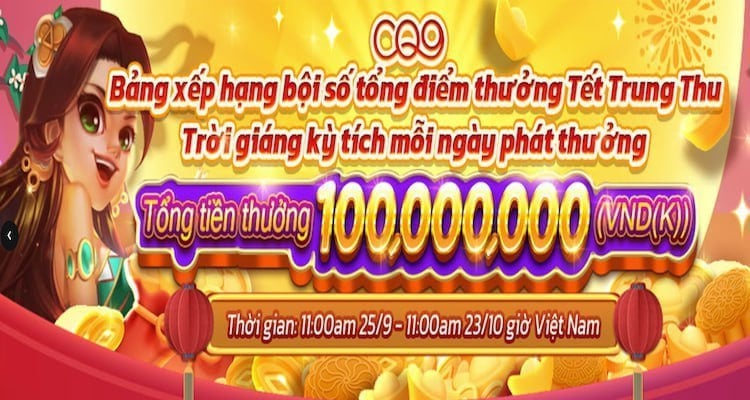 Cơ hội bùng nổ – Nhận thưởng siêu khủng từ CQ9 Tại Sv368 1 Cơ hội bùng nổ – Nhận thưởng siêu khủng từ CQ9 Tại Sv368