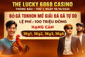 SV388 GIẢI ĐÁ GÀ TỰ DO – BÙNG NỔ TẠI BỔ GÀ TONHON 3 GIẢI ĐÁ GÀ TỰ DO – BÙNG NỔ TẠI BỔ GÀ TONHON