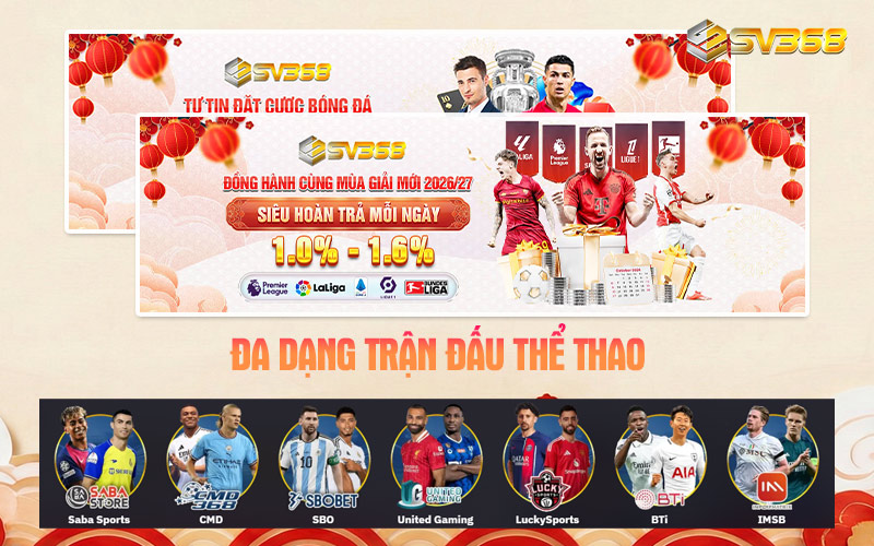 Đa dạng trận đấu thể thao lớn